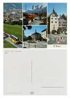 Chur Bahnhof Arosabahn RhB Obertor Postauto Saurer 3DUX