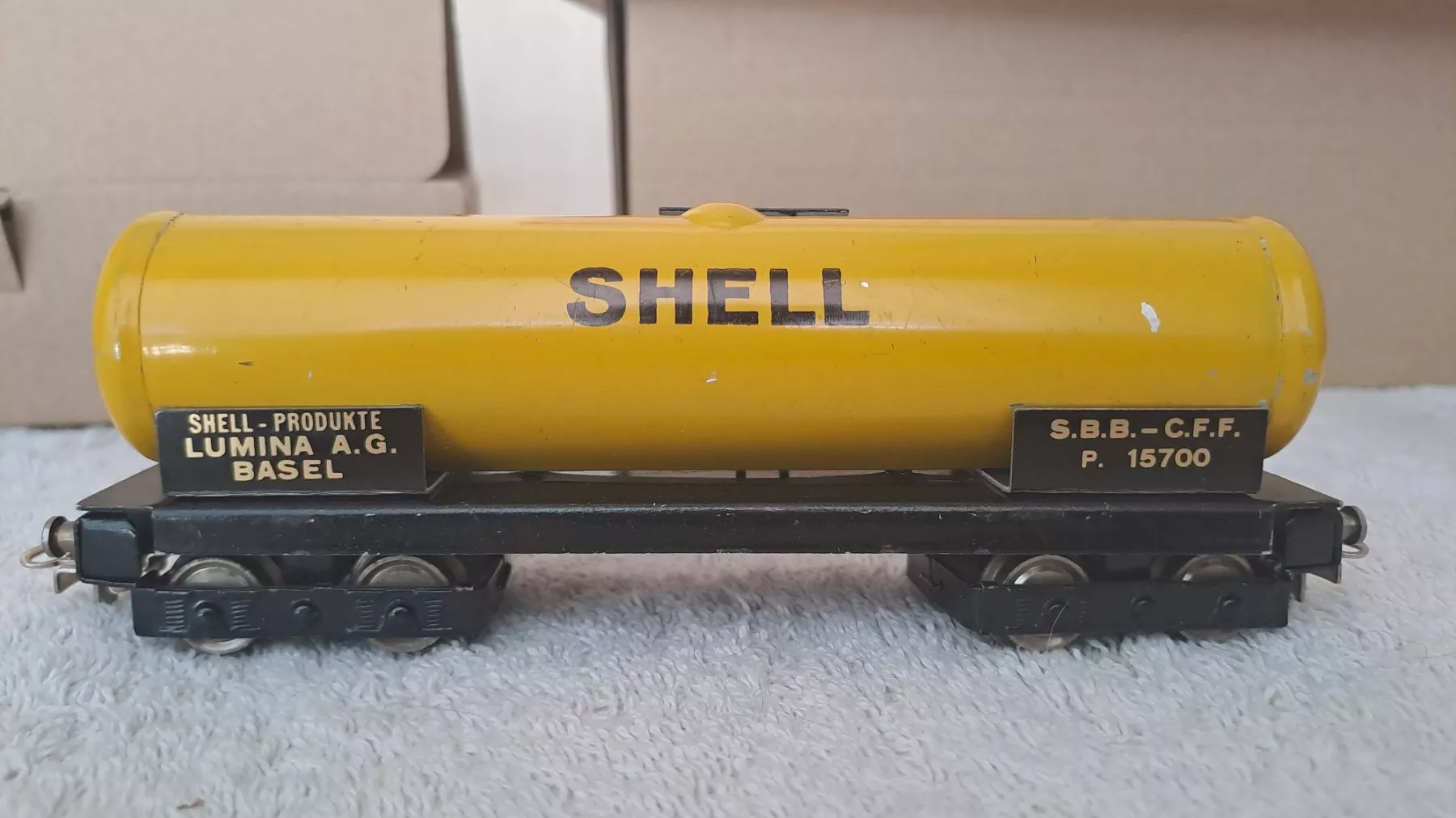 Modelleisenbahnen: Junior Shellwagen /06 – Gebraucht aus Winterthur von Riebeli333