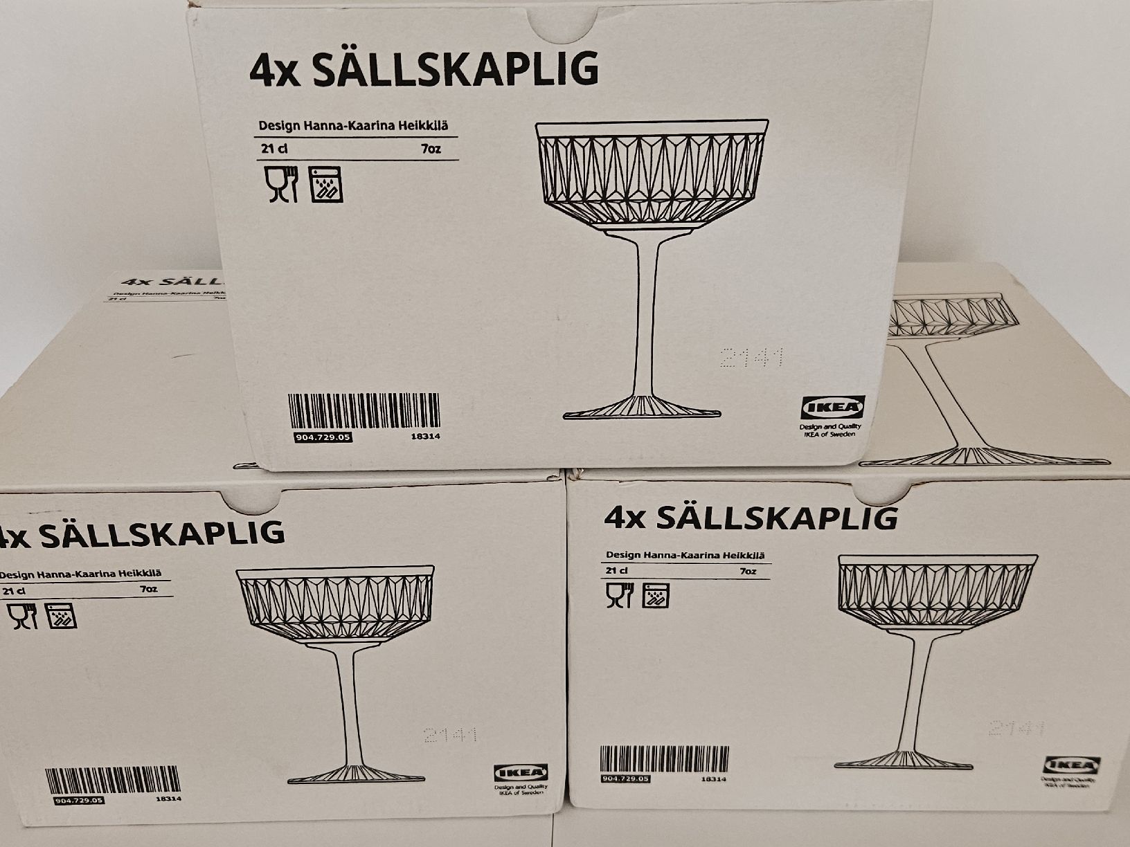 SÄLLSKAPLIG IKEA Champagnerglas