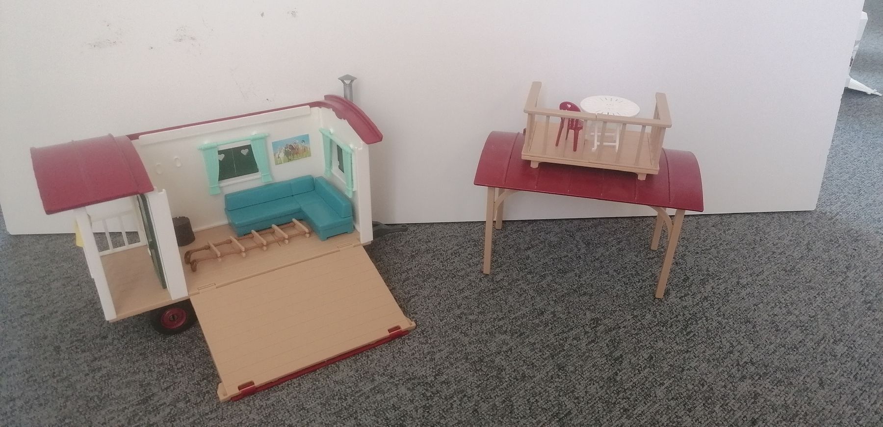 Schleich Giocattoli: Schleich Pferdestall mit div. Zubehör – Usato da Bürglen TG venduto da Fidiburns 4