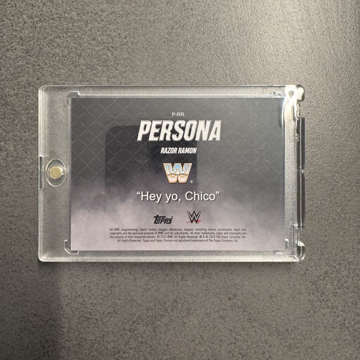 Topps Carte collezionabili: Razor Ramon CaseHit! WWE – Usato da Dübendorf venduto da mele.cards 1