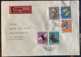 FDC Pro Juventute 1950 ET, SBK 350 Fr.