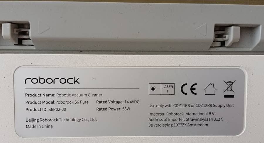 Roborock Staubsauger & Zubehör: Roborock S6 Pure - Xiaomi - Saugroboter - Weiss – Gebraucht aus Walenstadt von Numis68 3
