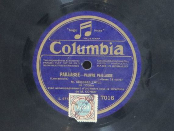 Dischi in vinile: Schellack Schallplatte La Tosca / Pailasse – Usato da Eschenbach SG venduto da Astalavista 4