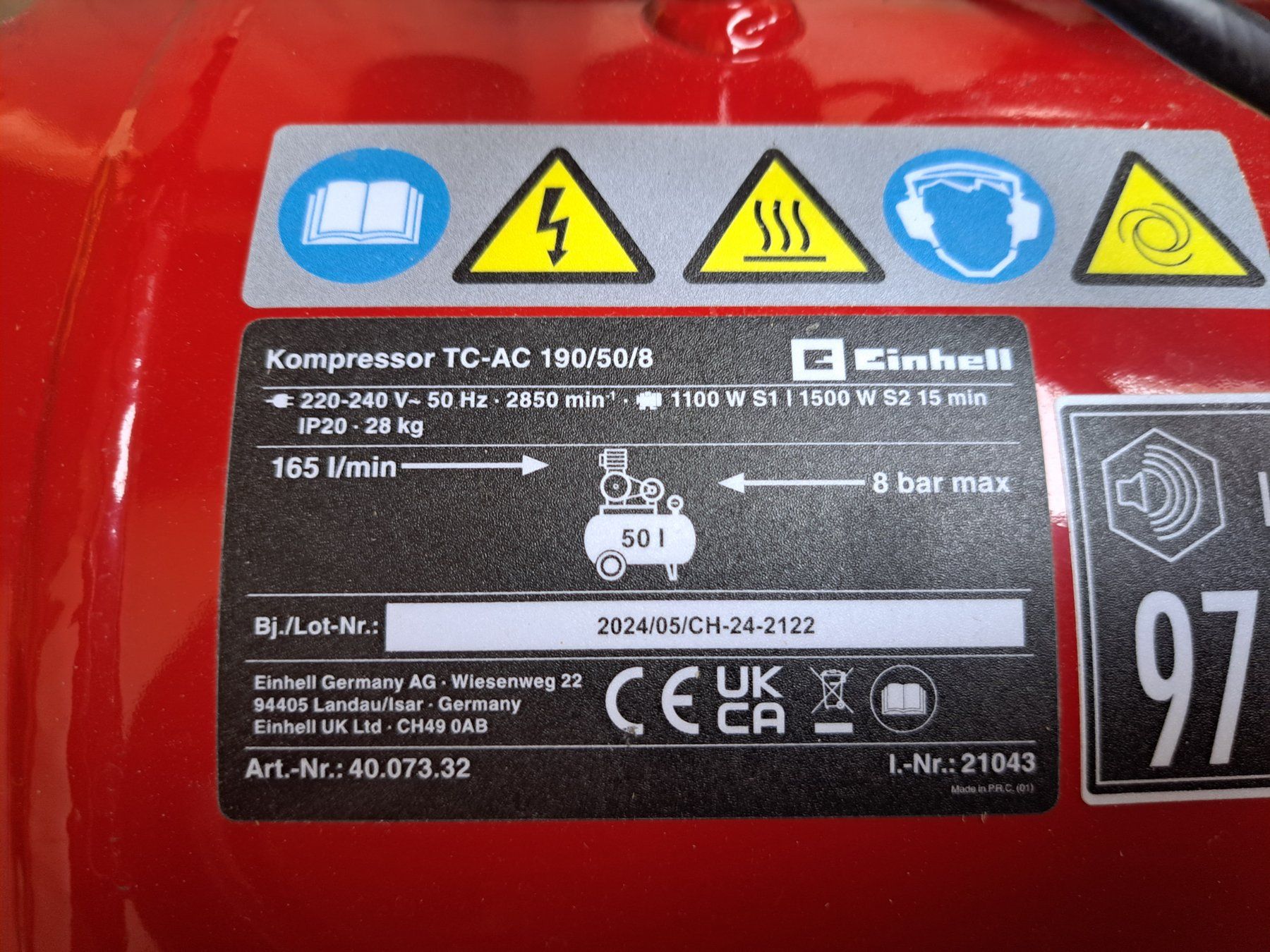 Einhell Kompressoren: Einhell Kompressor mit Schlauch – Gebraucht aus Pfaffnau von Holzziger 2