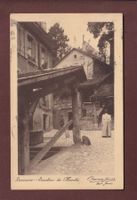 LAUSANNE - Escaliers du Marché - 1920