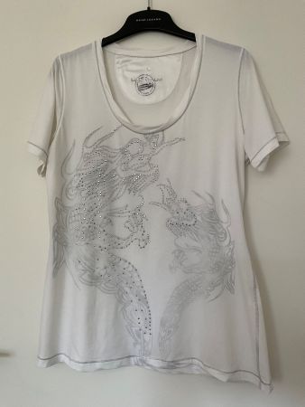 Sportalm T-Shirt Gr 44/42 weiss