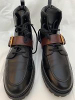 VALENTINO. Herrenschuhe Leder Schwarz.  45