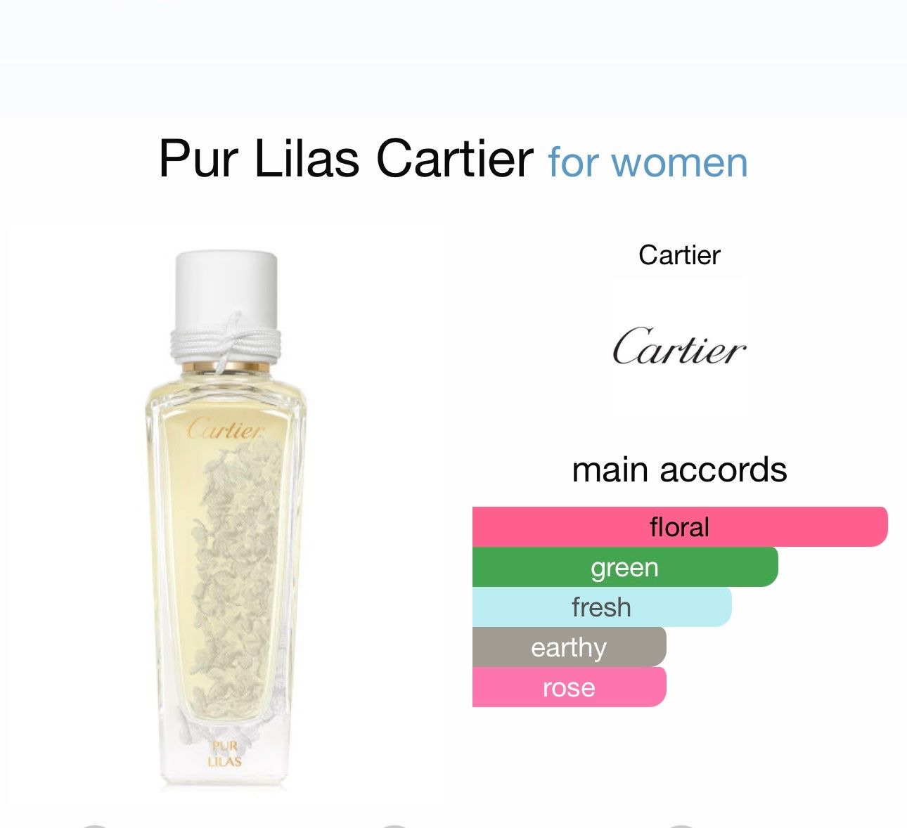 Cartier Parfum & Eau de Toilette: Pur Lilas Cartier 5 ml probe – Gebraucht aus Täuffelen von RoyaltyBrown 2