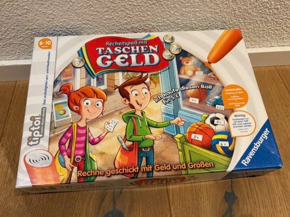 Tiptoi Giochi: Rechenspass mit Taschen Geld -Tiptoi Ravensburger – Usato da Ueken venduto da inf_djc5