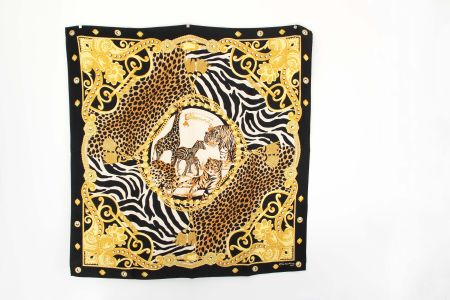 COSTANTINO ROMA Seidentuch / Carre - Foulard mit AnimalPrint