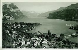 Weesen SG mit Strandbad sehr gut erhalten