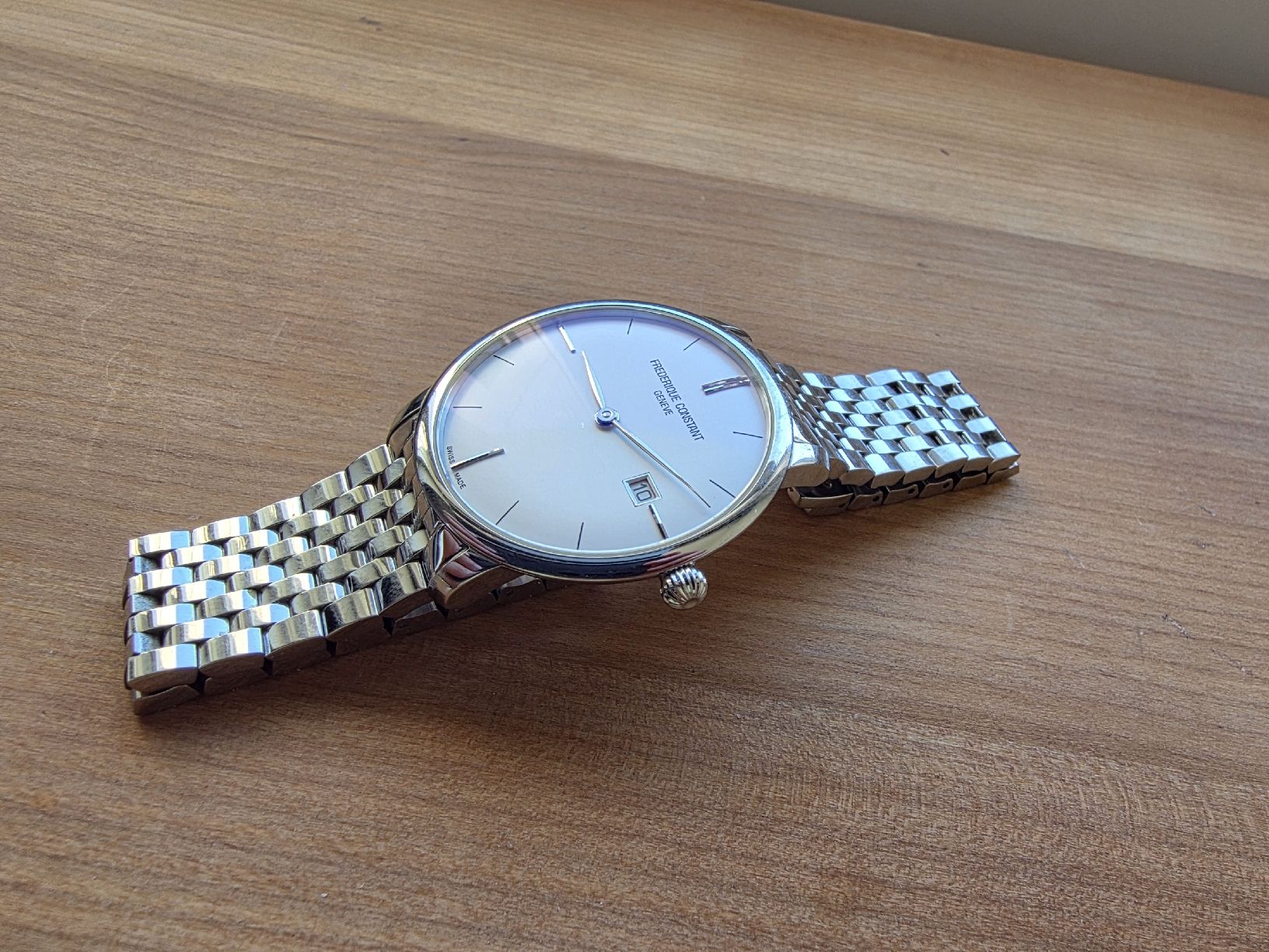 Frederique Constant Orologi: Frederique Constant Slimline Automatic – Usato da Biberist venduto da Volo28 1