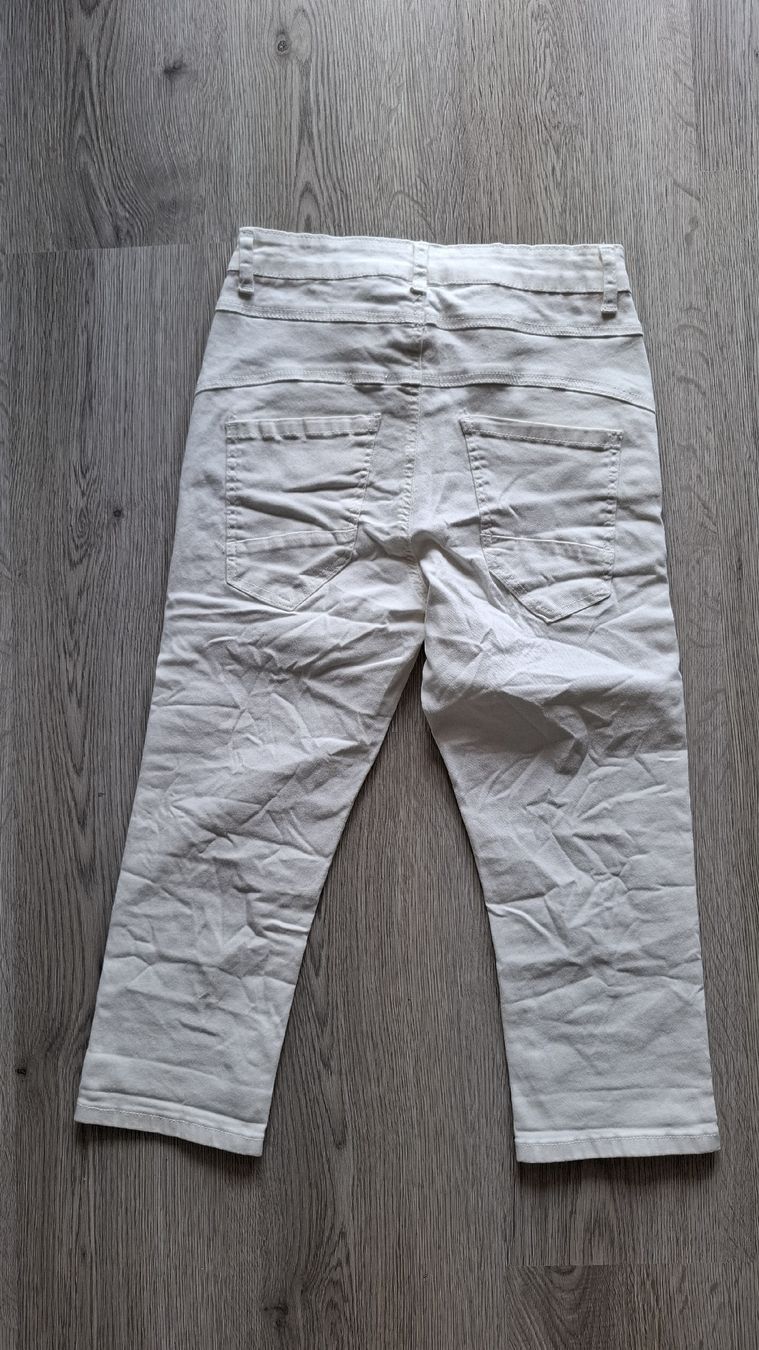 Jeans: Damen capri Jeans  weiss, Grösse 34. neu – Nuovo e nell'imballaggio originale da Emmen venduto da Tigerlady 3