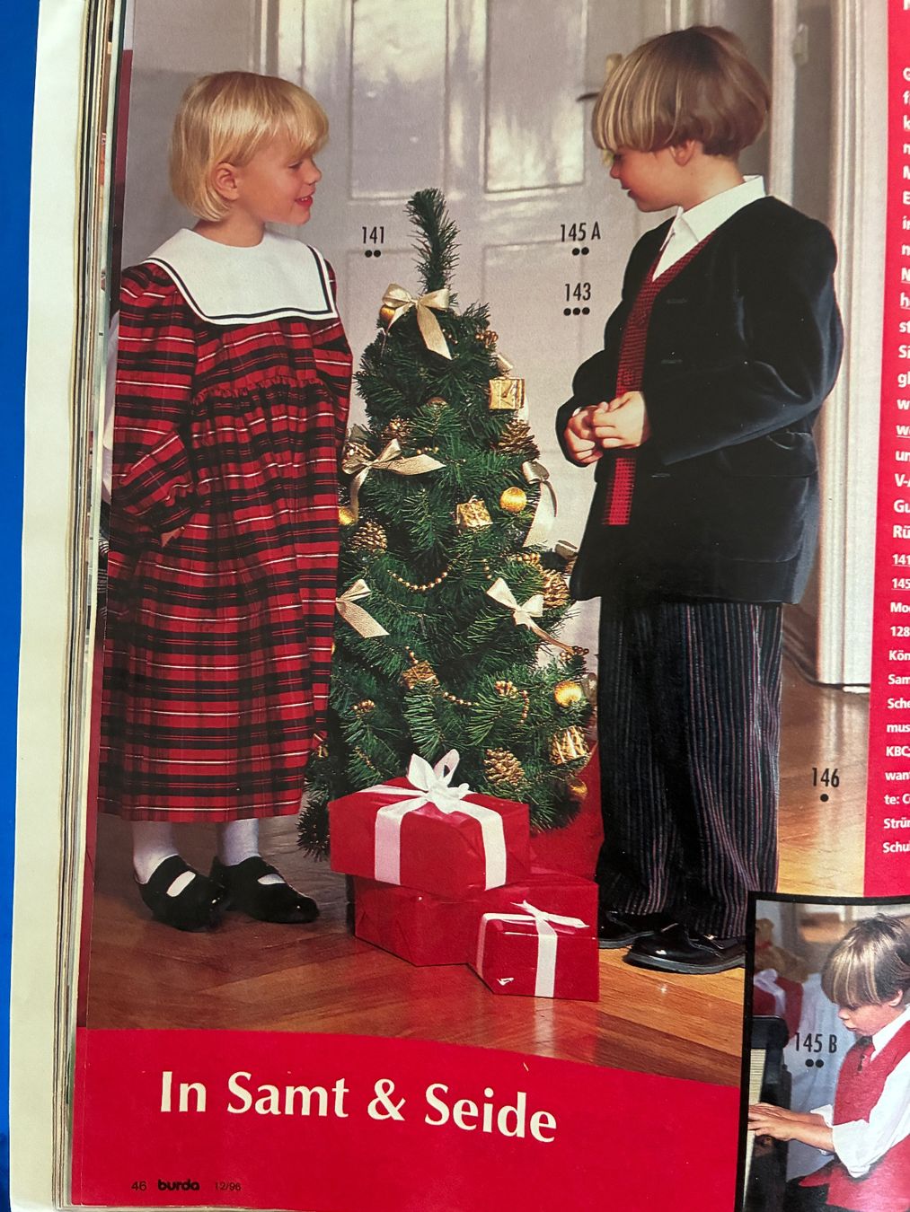 Cartamodelli: Burda Moden 1996 Weihnachtsausgabe Schnittmuster Mode Design – Usato da Aarwangen venduto da nemkin61 5