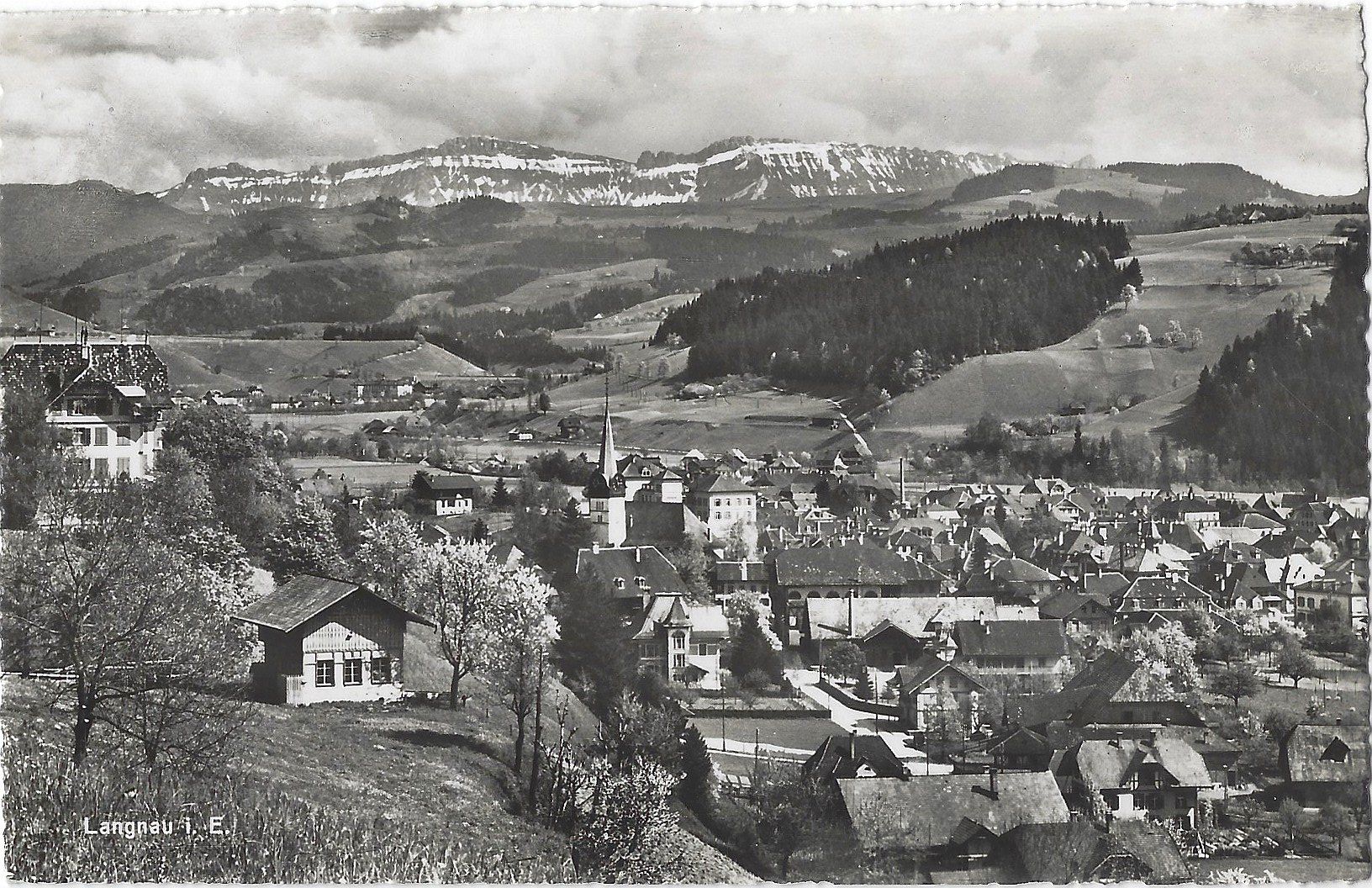 Ansichtskarten: Langnau  i.  E. – Gebraucht aus Bütschwil von Jackson1A