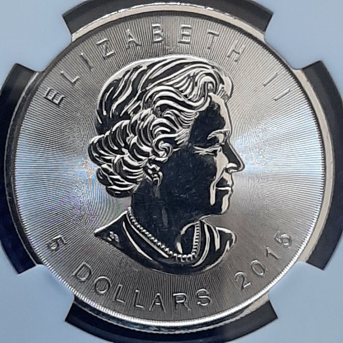 Tutti le monete: 1 oz Silver 2015 Canada Maple Leaf NGC MS69 – Nuovo e nell'imballaggio originale da Carouge GE venduto da cecob0909 3