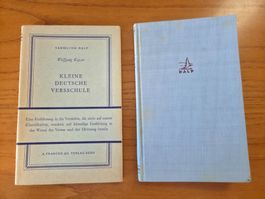 Kayser Kleine deutsche Versschule 1946 Sammlung Dalp