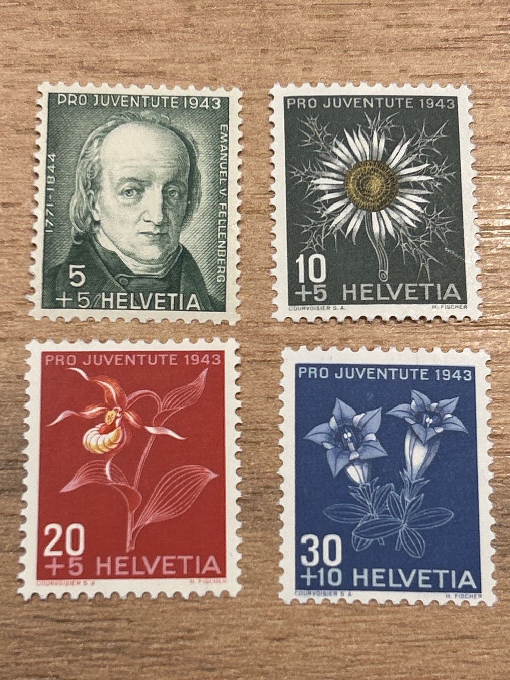 Tutti i francobolli: Briefmarke - Schweiz - Pro Juventute 1943 - postfrisch – Nuovo (secondo la descrizione) da Villnachern venduto da RicardoMary