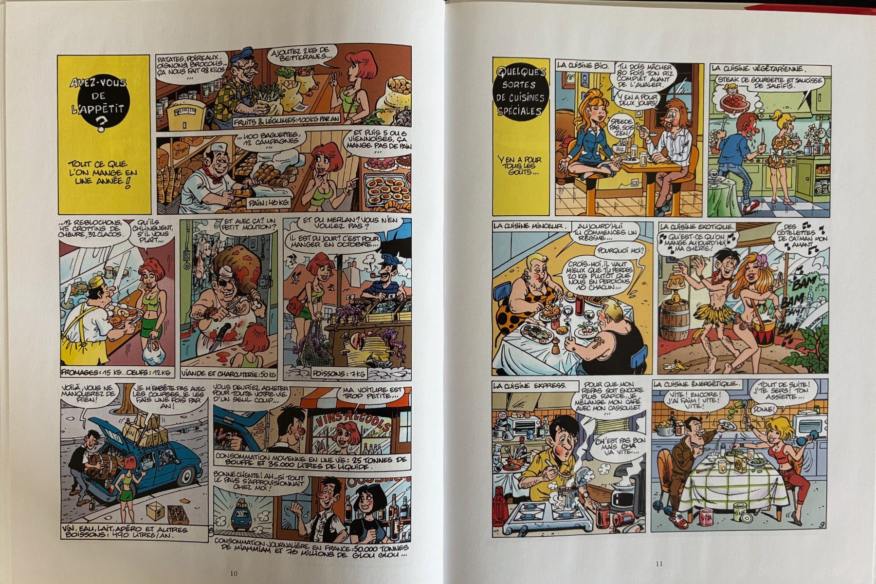 Fumetti: Guide de la bonne bouffe en bd – Usato da Moutier venduto da lebadin 1