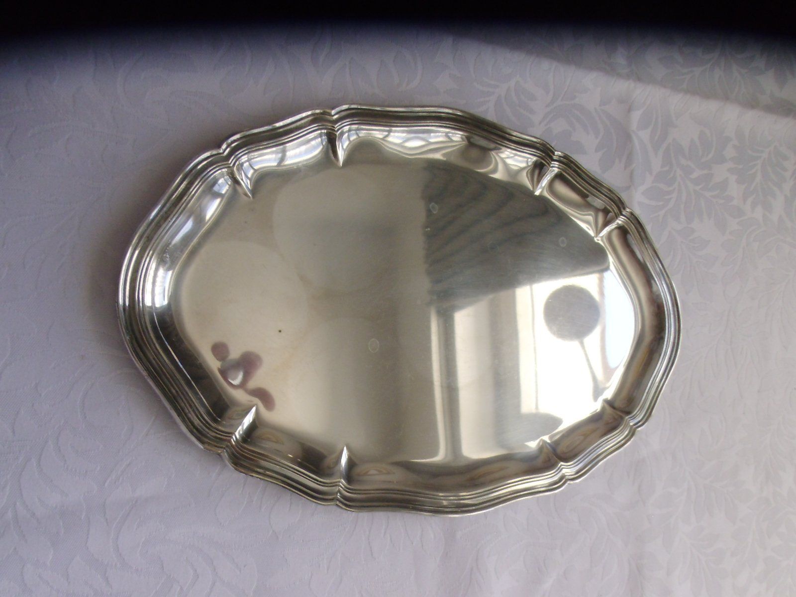Piatti di portata: Tablett oval, versilbert von SIGG – Usato da Walenstadt venduto da Pluisa 2
