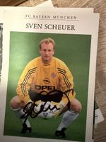 Sven Scheuer Autogramm FC Bayern München mit Unterschrift