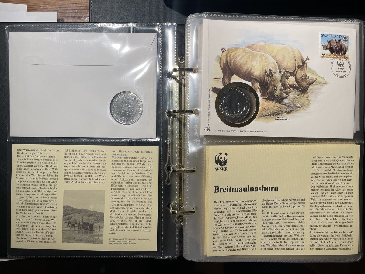 Alle Münzen: WWF Münzbriefe & Briefmarken – Gebraucht aus Bülach von superman1234 3