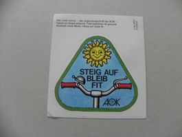 Kleber ca. 40 Jahre alt Velo Rad Schweiz Fahrrad