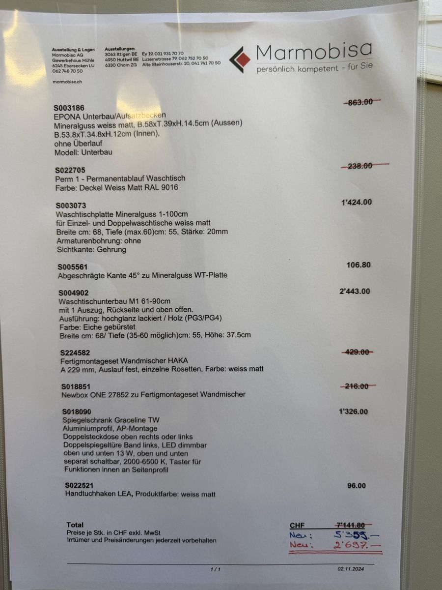 Mobili per bagno: Deluxe Badmöbelset ( Listenpreis 5259.-) – Nuovo (secondo la descrizione) da Amriswil venduto da deluxe_bad 7