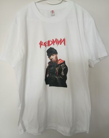 Redman T-Shirt - Size L - Hip Hop Legend - White Cotton tee