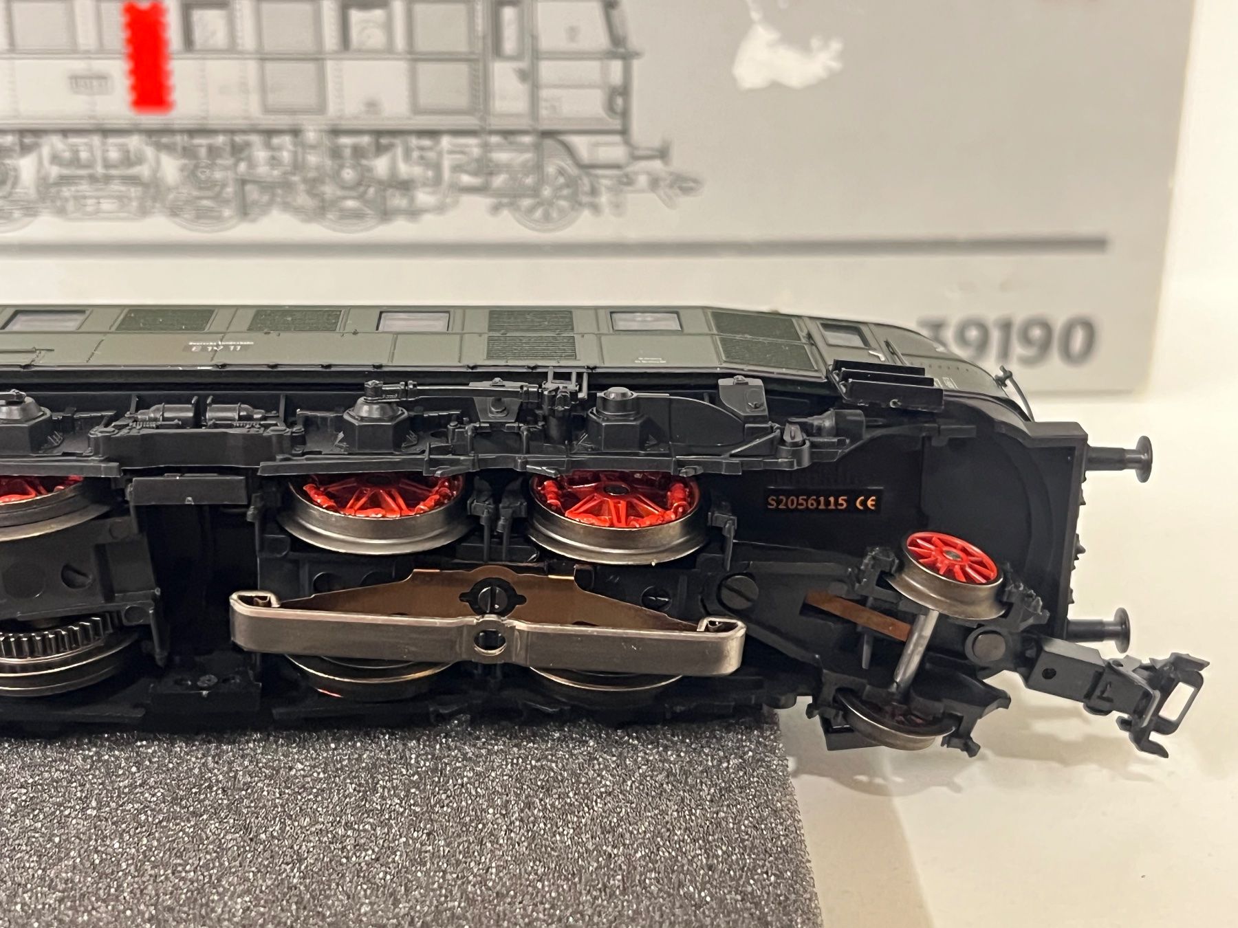Märklin Modellini di ferrovie: Märklin 39190 BR E 19 H0 AC Digital – Usato da Geroldswil venduto da TopTrain54 6