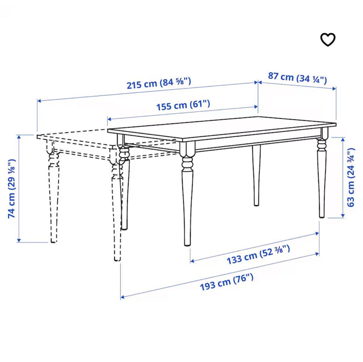 Ikea Tavoli: Ikea Ingatorp, Holztisch Weiss – Usato da Davos Frauenkirch venduto da pat_t9dh 1