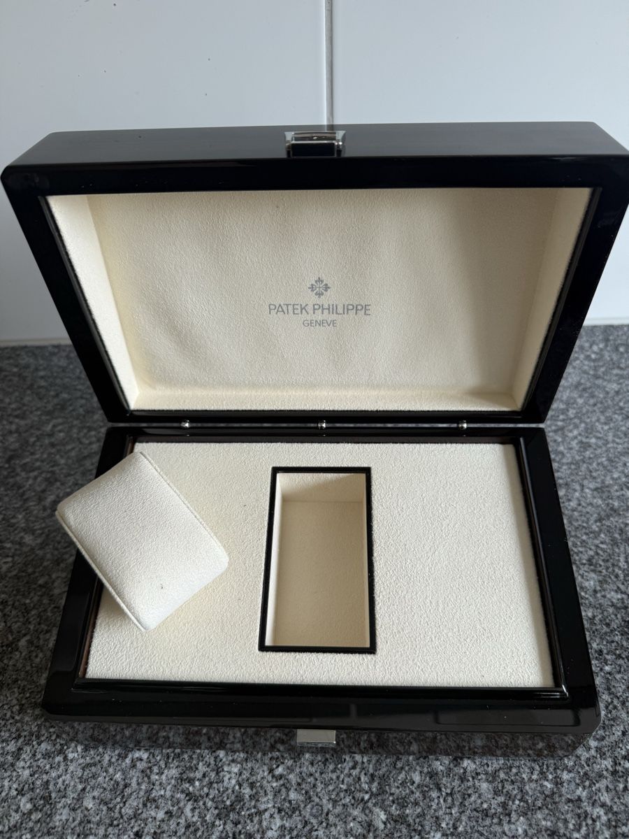 Scatole porta orologi: Patek Philippe Holz Uhren Box – Usato da Schaffhausen venduto da rob_xpm6