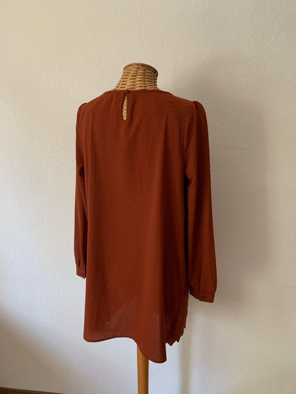 Camicette: BLU PEPPER - Volants Bluse rostfarben M – Usato da Zürich venduto da Diazaio 2