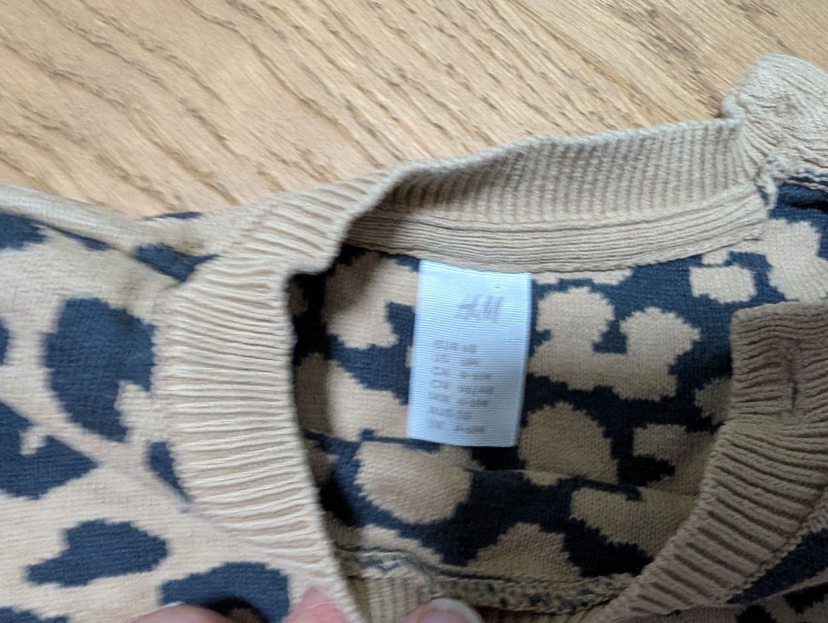H&M Maglioni & Felpe: Pullover mit Leoprint Grösse 68 – Usato da Bern venduto da huschelchen 1