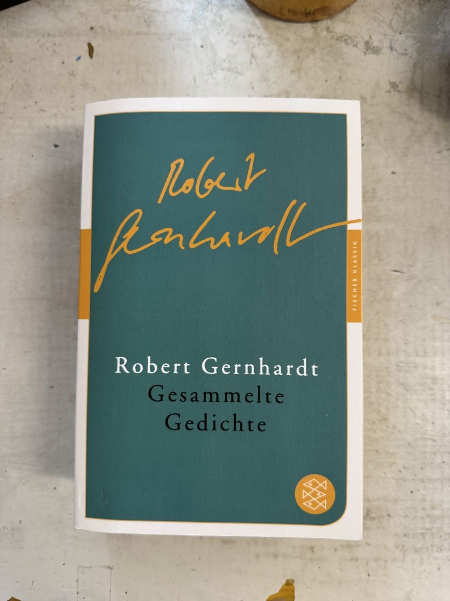 Libri: Robert Gerbhardt: Gesammelte Gedichte – Usato da Dietikon venduto da Buchantiqdietikon