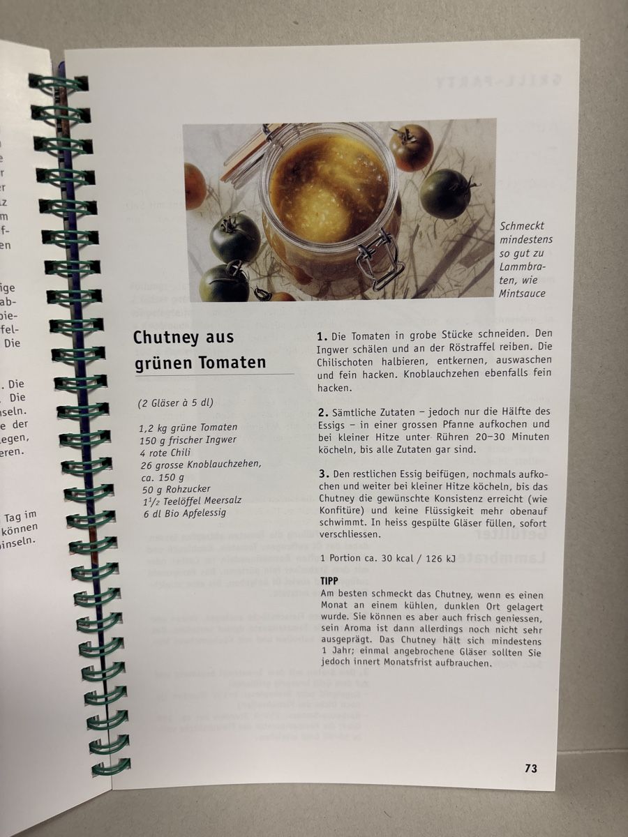Bücher: Saison-Küche "Party-Time" Rezeptbuch – Neu (gemäss Beschreibung) aus Vordemwald von Youko 2