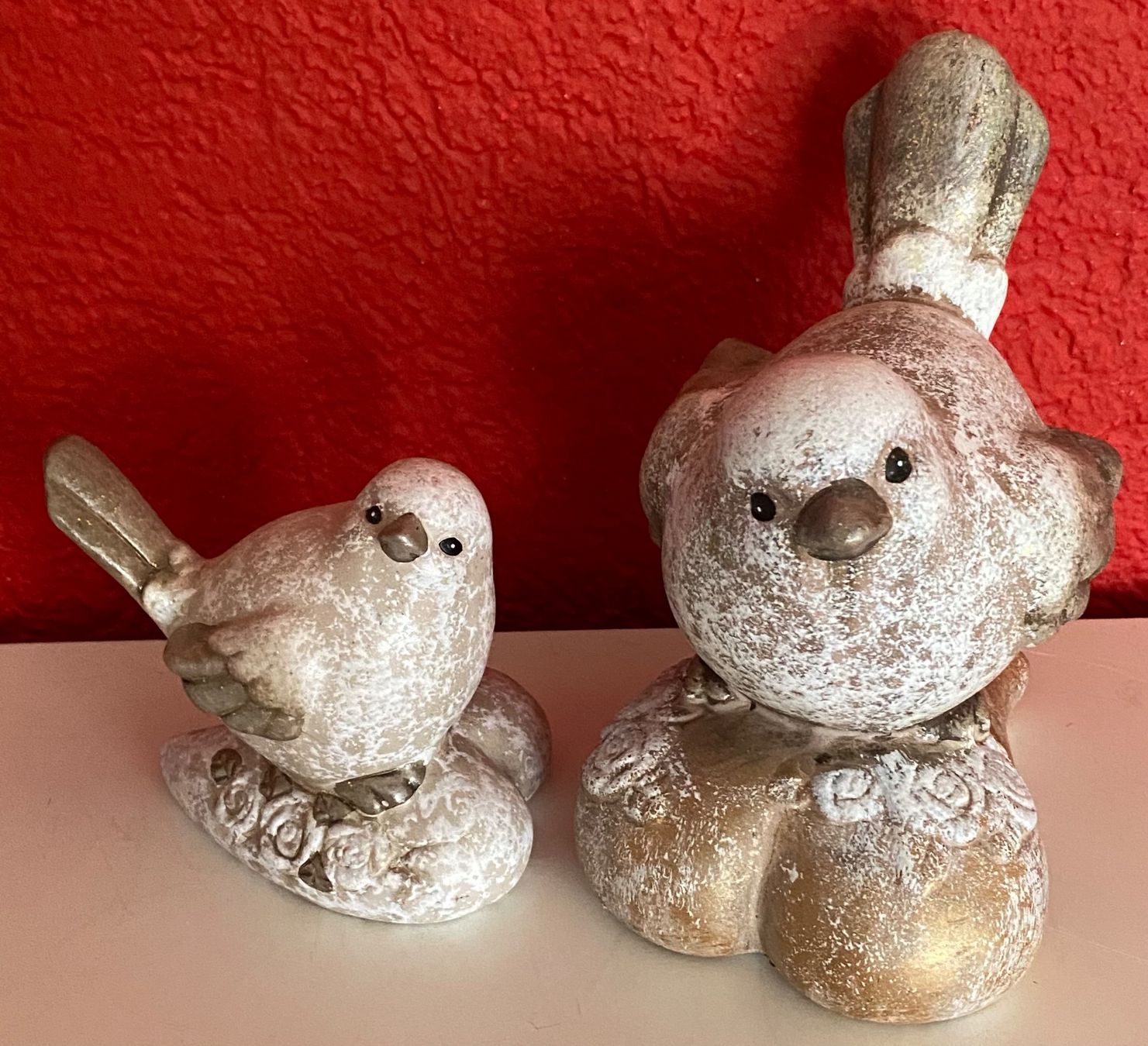 Statuette: 2er Set Dekorative Vogel Figuren – Nuovo e nell'imballaggio originale da Zäziwil venduto da meri79. 5