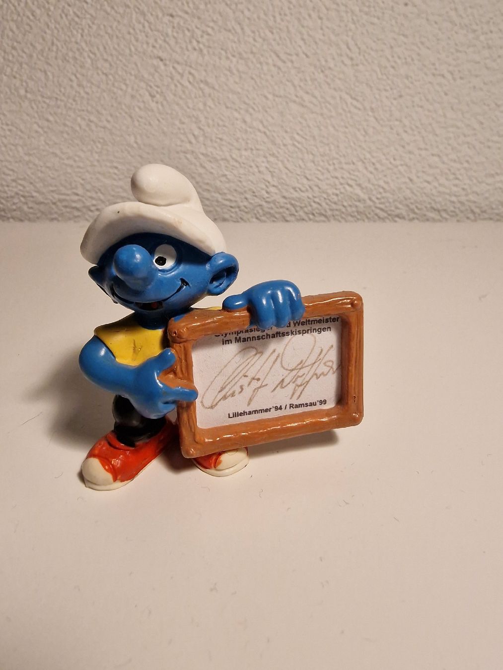 Schleich Statuette: Schlumpf Schild – Usato da Oberarth venduto da Zimtstern01