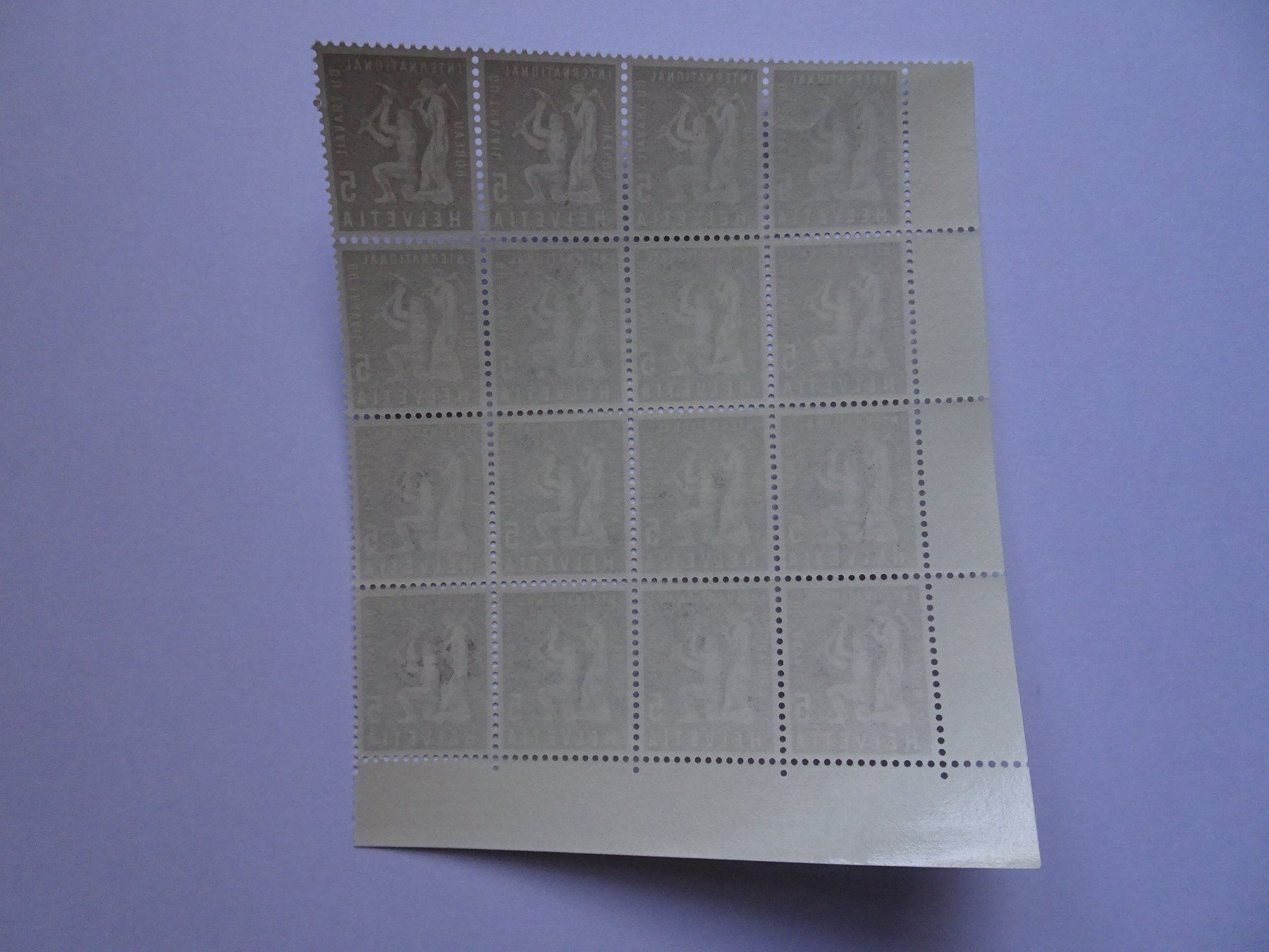 Tous les timbres: BIT 1956** – Neuf (Voir description) à Aadorf par Chnorli-Furz 1