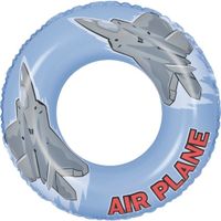 Jilong Swim Ring 76cm Blau, weiss & grau