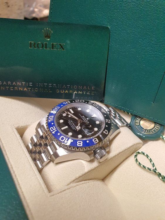 Rolex GMTMaster II Batman Jubilee 2020 Kaufen auf Ricardo