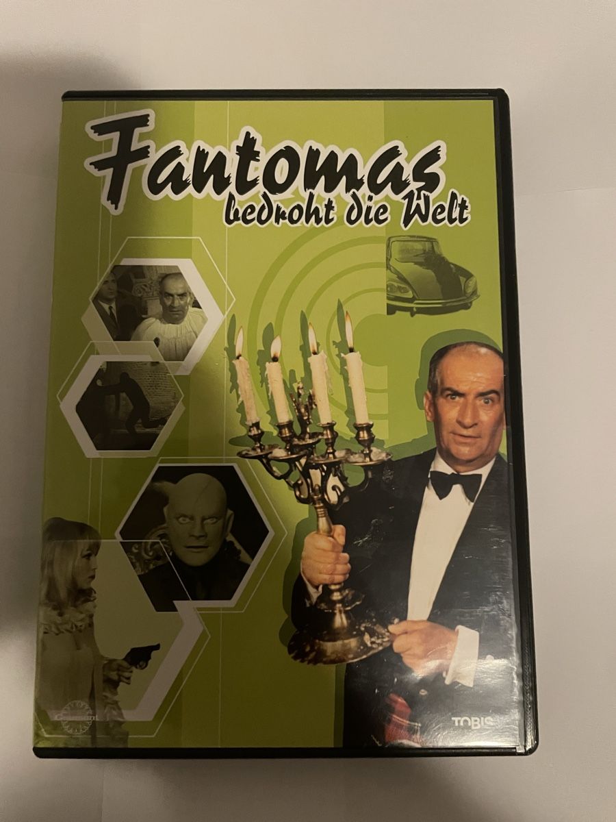Tutti i DVDs: Fantomas Bedroht Die Welt – Usato da Winterthur venduto da Cobraforce