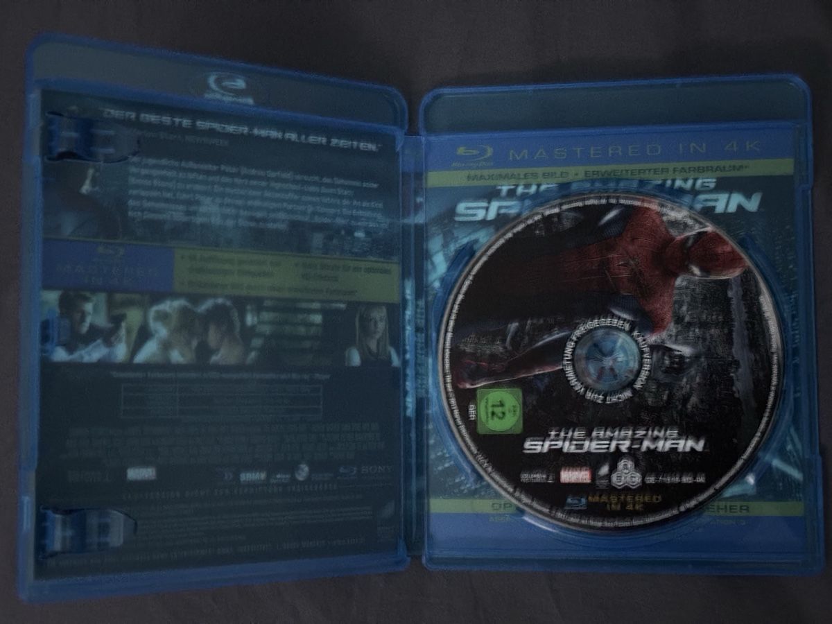 Tutti i DVDs: The Amazing Spider-Man Blu-ray 4K – Usato da Uitikon Waldegg venduto da WEB-HEAD 2