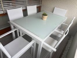 Gartenmöbel set mit 6stühle