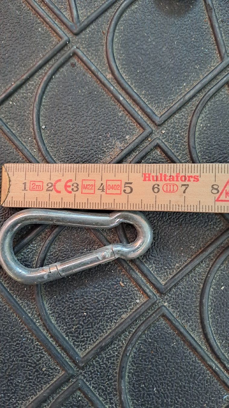Attrezzatura da arrampicata: 10 Karabiner Haken 60 mm – Usato da Schattdorf venduto da quota1000 1