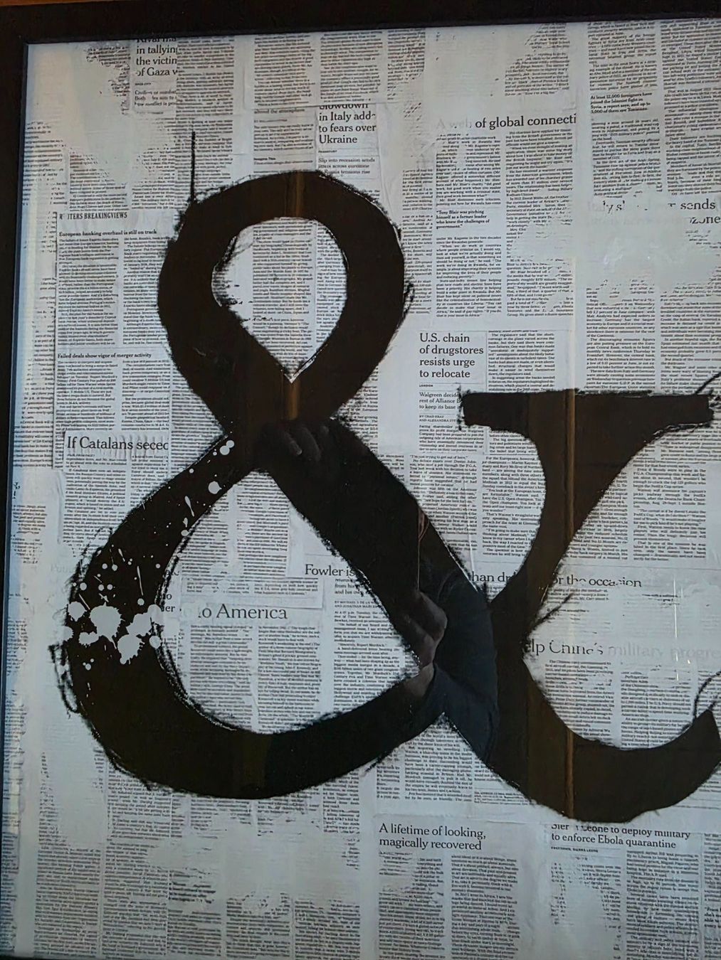 Foto & Immagini: Bild Trilogie "Yes & OK" Grafik – Usato da Walterswil BE venduto da Lonitti 6