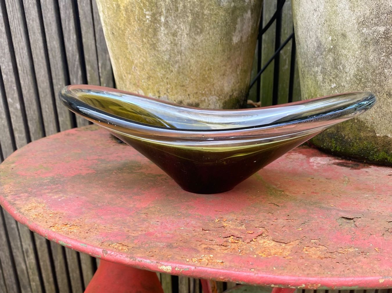 Piatti di portata: Designklassiker Glasschale Murano Holmegaard – Usato da solothurn venduto da soko75 9