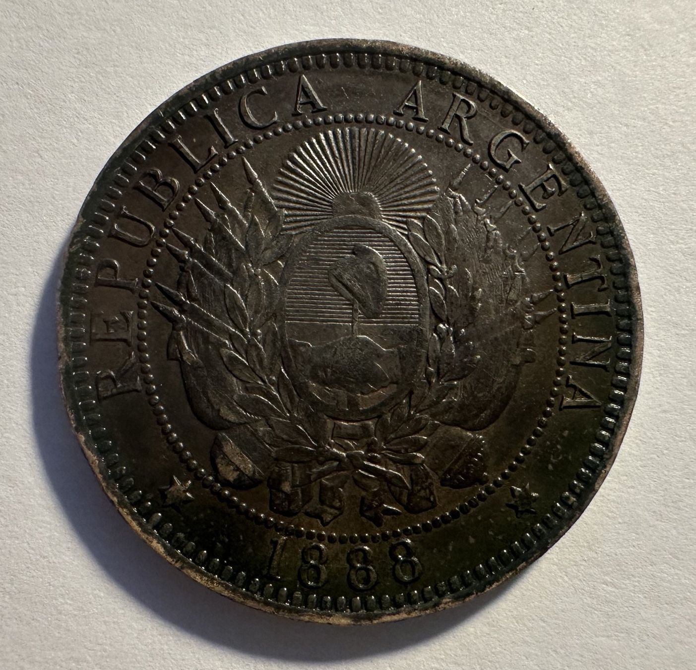 Tutti le monete: 2 Centavos Münze Argentinien 1888 – Usato da Nesselnbach venduto da sir.lanzelot 1