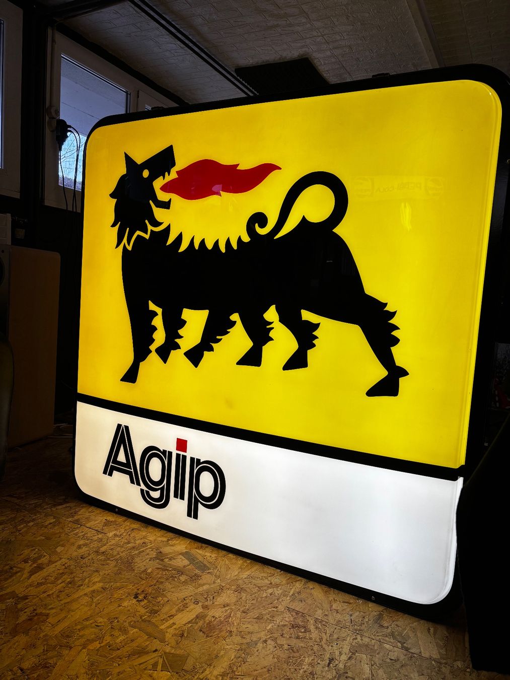 Insegne: Leuchtreklame AGIP - Werbeschild – Usato da Rorschacherberg venduto da danielbischof 7